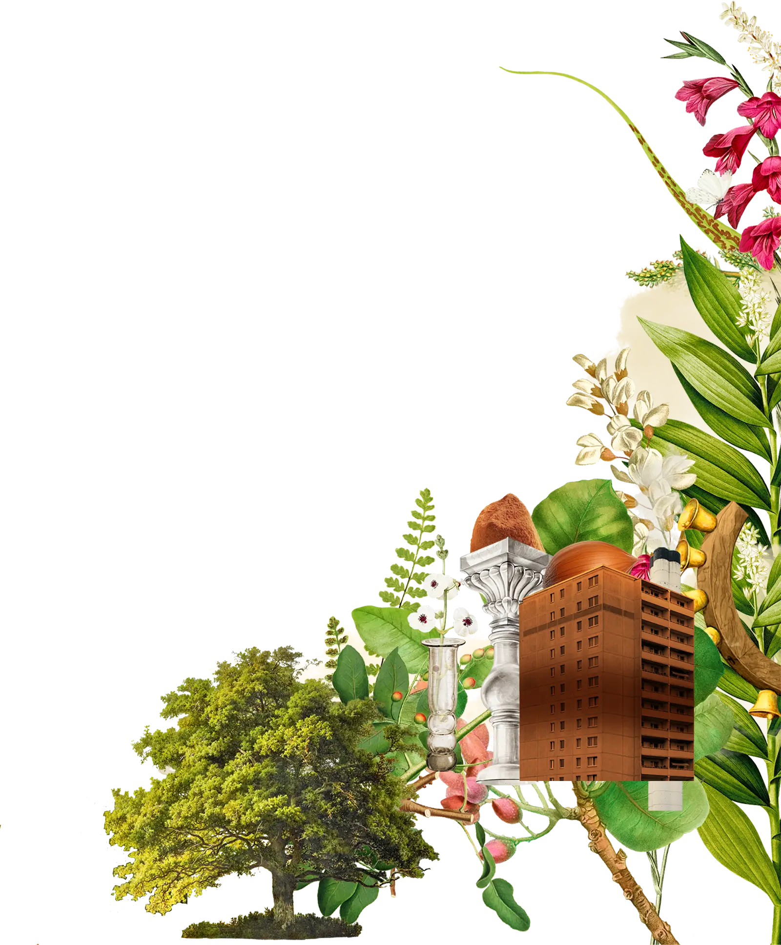 Right back decoration